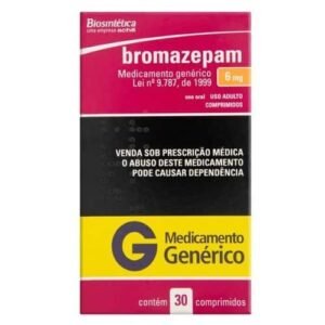 Bronazepam 6 mg - Lexotan - 30 Comprimidos