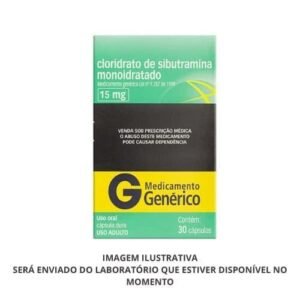Sibutramina 15mg - 30 Comprimidos