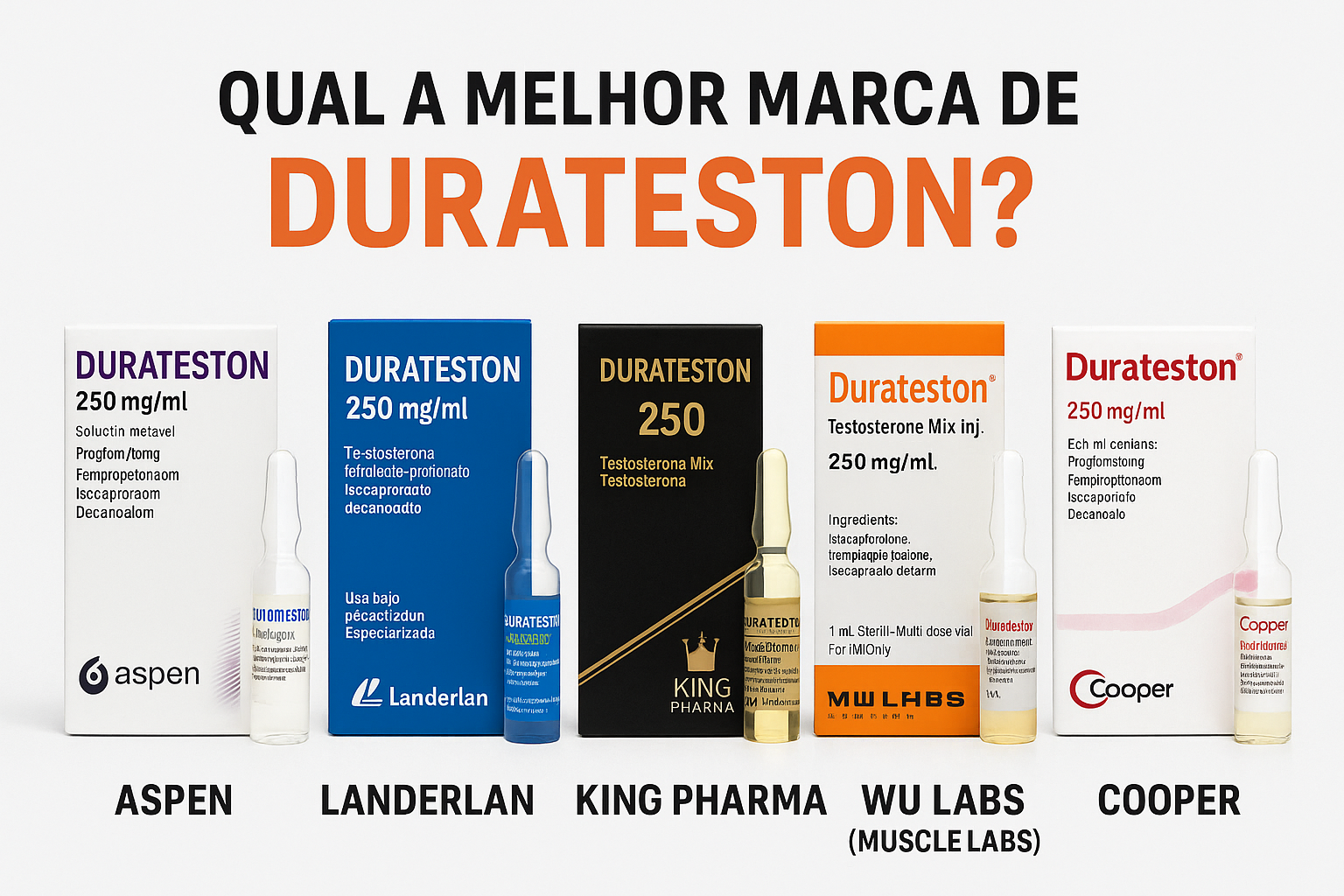 qual a melhor marca de durateston