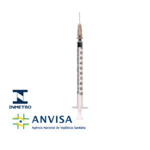 Seringa Para Insulina 1ml - 100UI