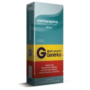 Mirtazapina 15mg - 30 comprimidos