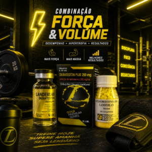 Combo Durateston+ Dianabol – Força &amp; Volume